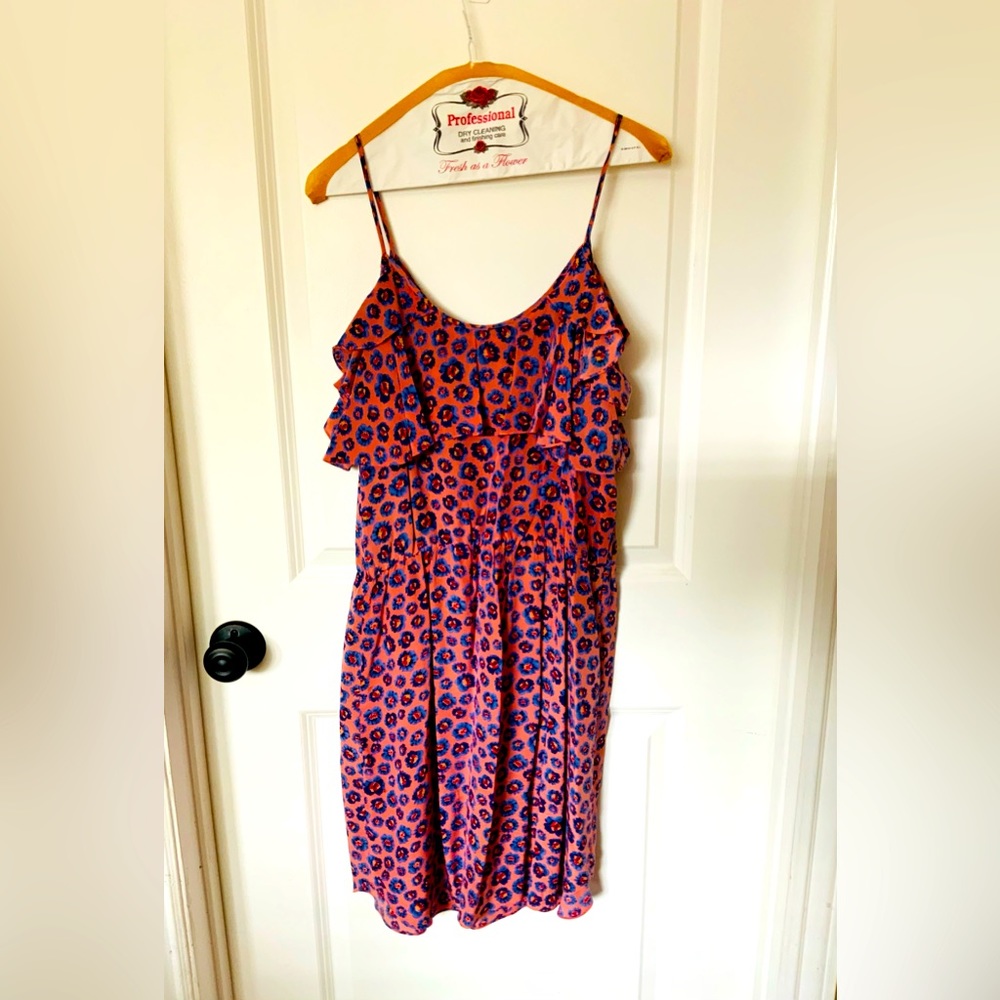 Rebecca Taylor Silk Blouson Dress-8